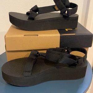 Teva platform sandals